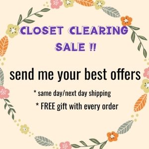 Everything must go